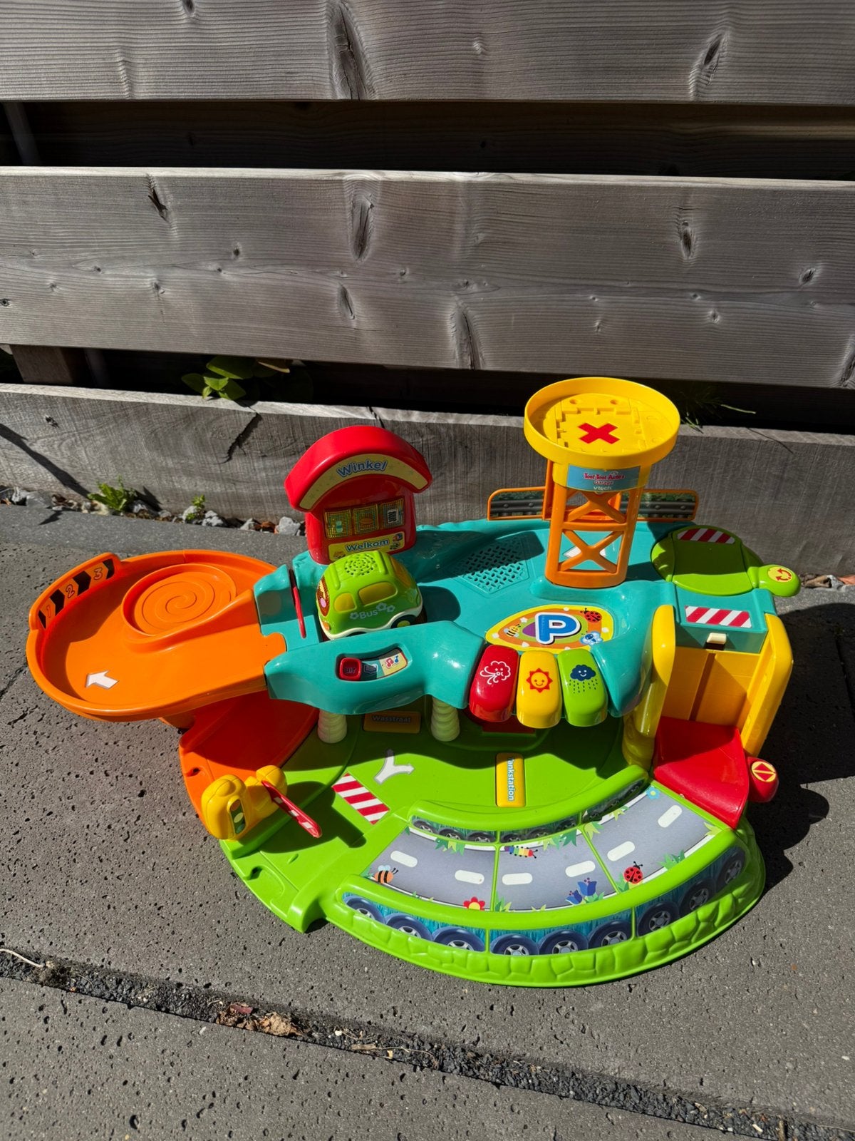 Vtech garage, Kinderen en Baby's, Ophalen, Gebruikt