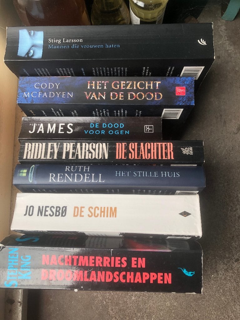 Boeken - thriller diverse, Ophalen, Gelezen, Diverse auteurs, Nederland
