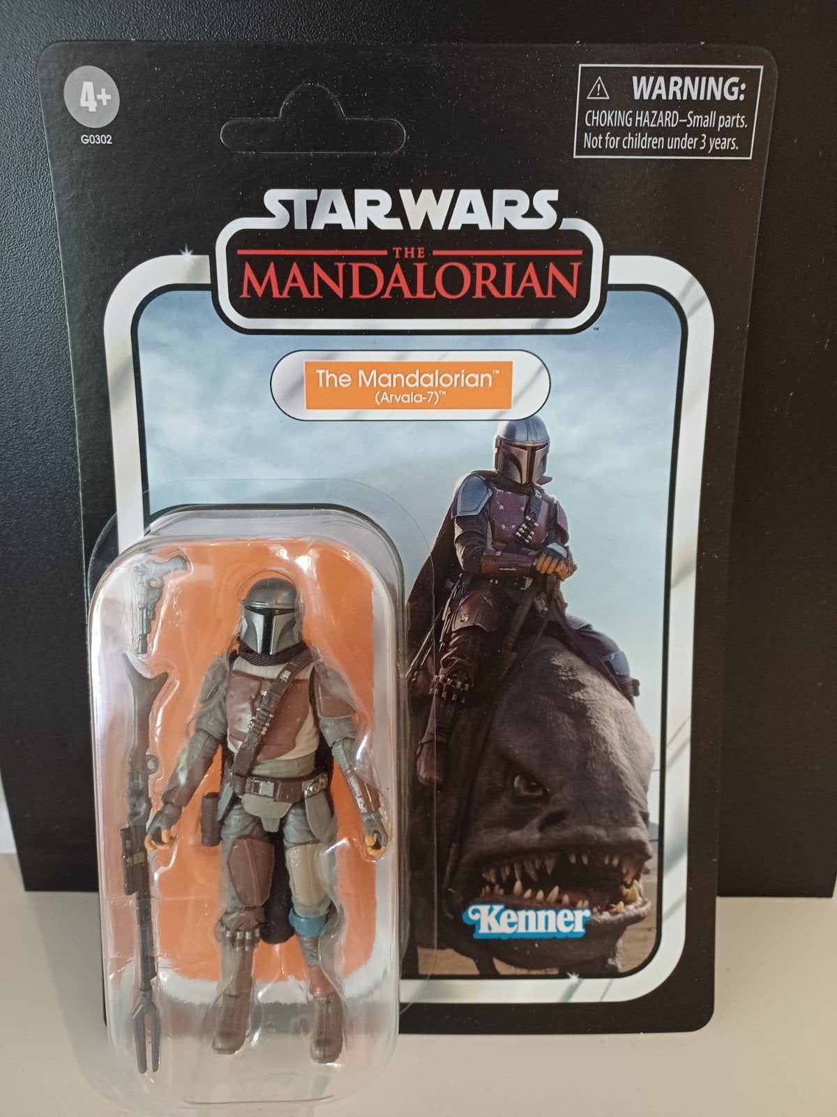 Star Wars TM The mandalorian Arvala-7 unpunched, Ophalen of Verzenden, Actiefiguurtje