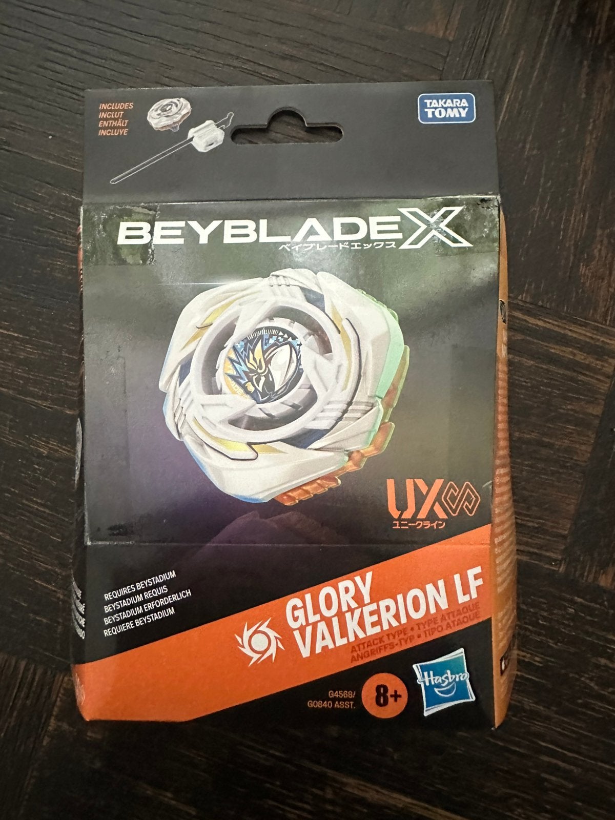 Beyblade X Glory Valkyrie LF UX Starterpack Nieuw, Ophalen of Verzenden, Nieuw