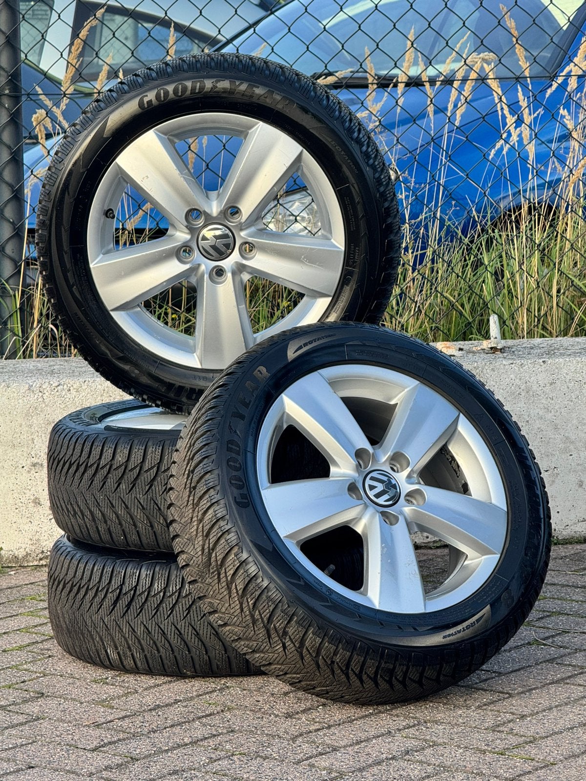 Volkswagen Velgen 16 Inch 5x112 Golf Caddy Touran Octavia, Auto-onderdelen, Ophalen, 16 inch, Banden en Velgen, Personenwagen
