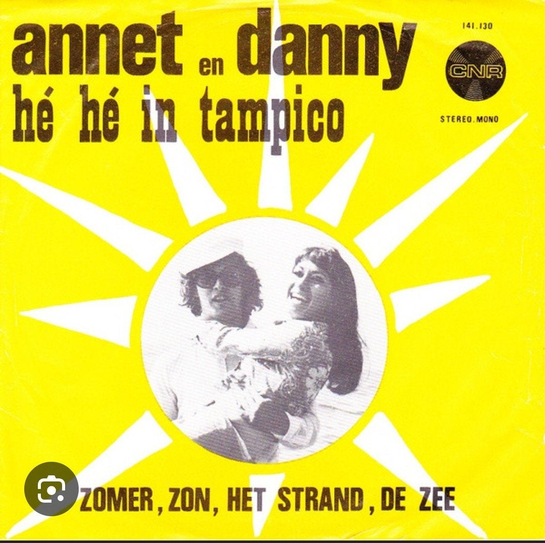 Gezocht: Annet en Danny - Hé Hé In Tampico single, Cd's en Dvd's, Gebruikt, 7 inch, Ophalen of Verzenden, EP