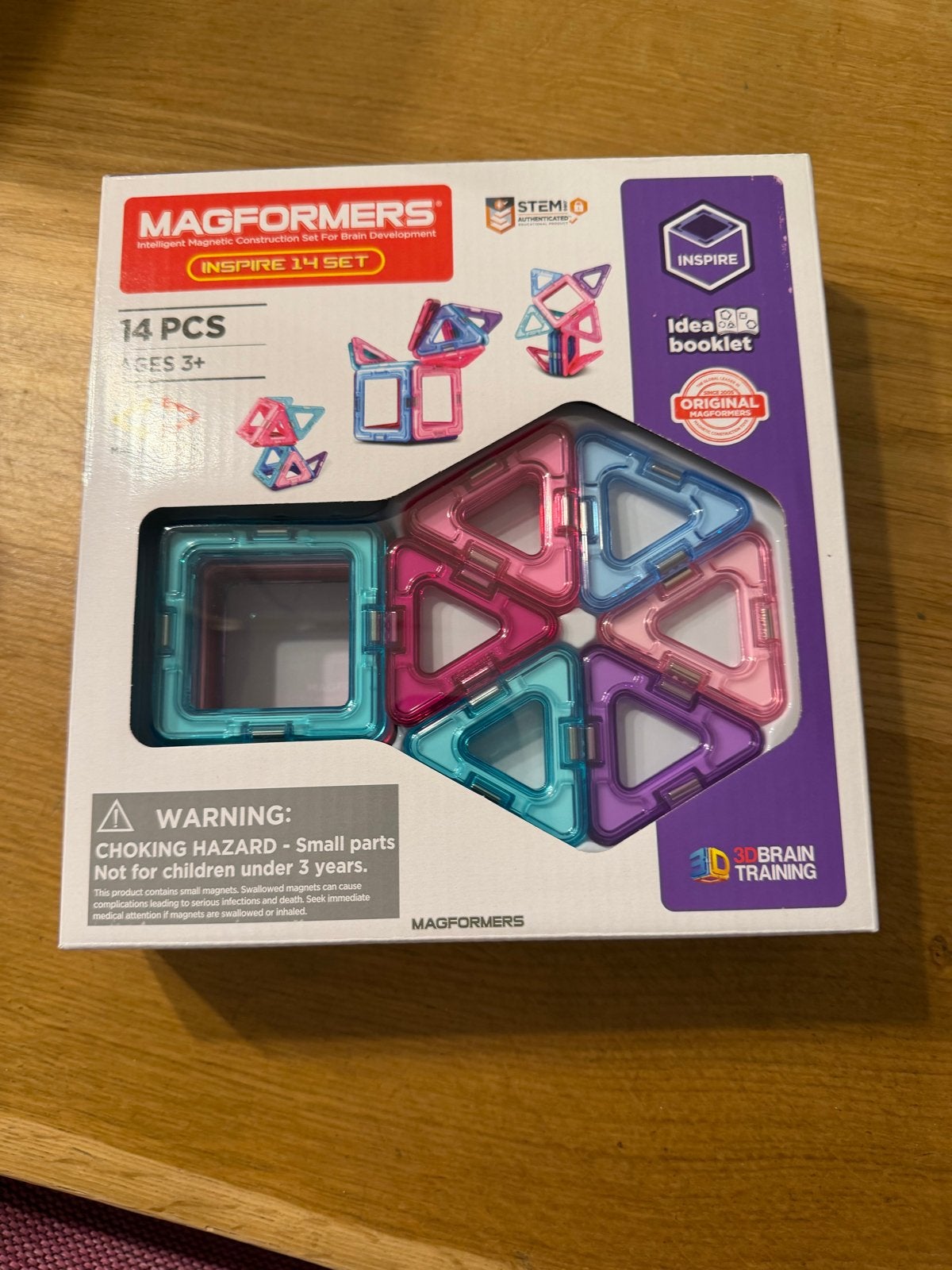 Magformers Inspire 14 Set - Nieuw in doos, Kinderen en Baby's, Ophalen of Verzenden, Nieuw, Overige merken