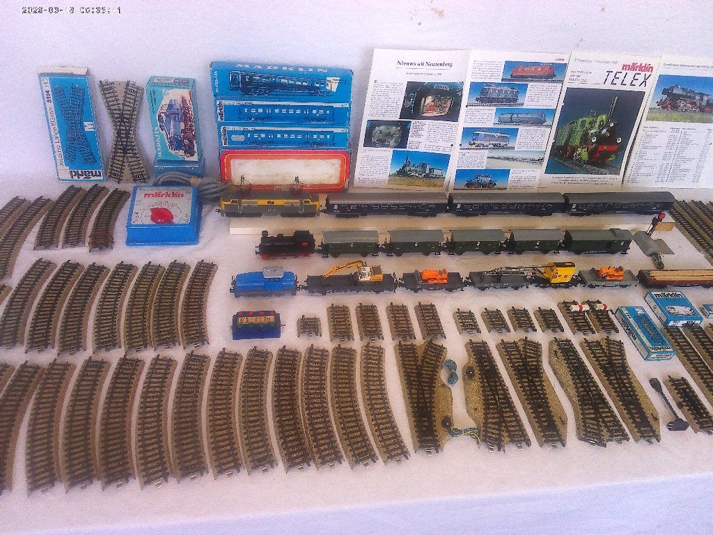 Marklin treinbaan ook NS, Wisselstroom, Gebruikt, Wagon, Ophalen of Verzenden