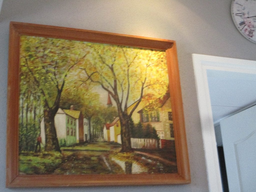 Groot Schilderij , H.Korn gesingeerd., Ophalen