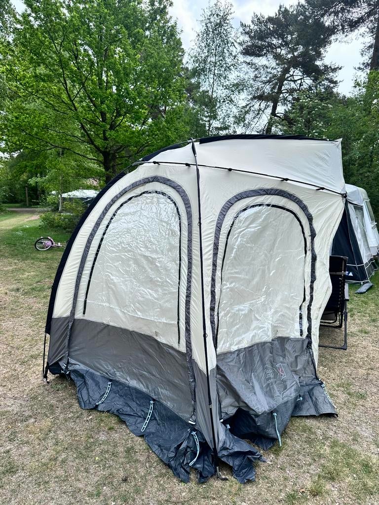 Voortent klompenhok caravan, Caravans en Kamperen, Tenten, Ophalen, Gebruikt