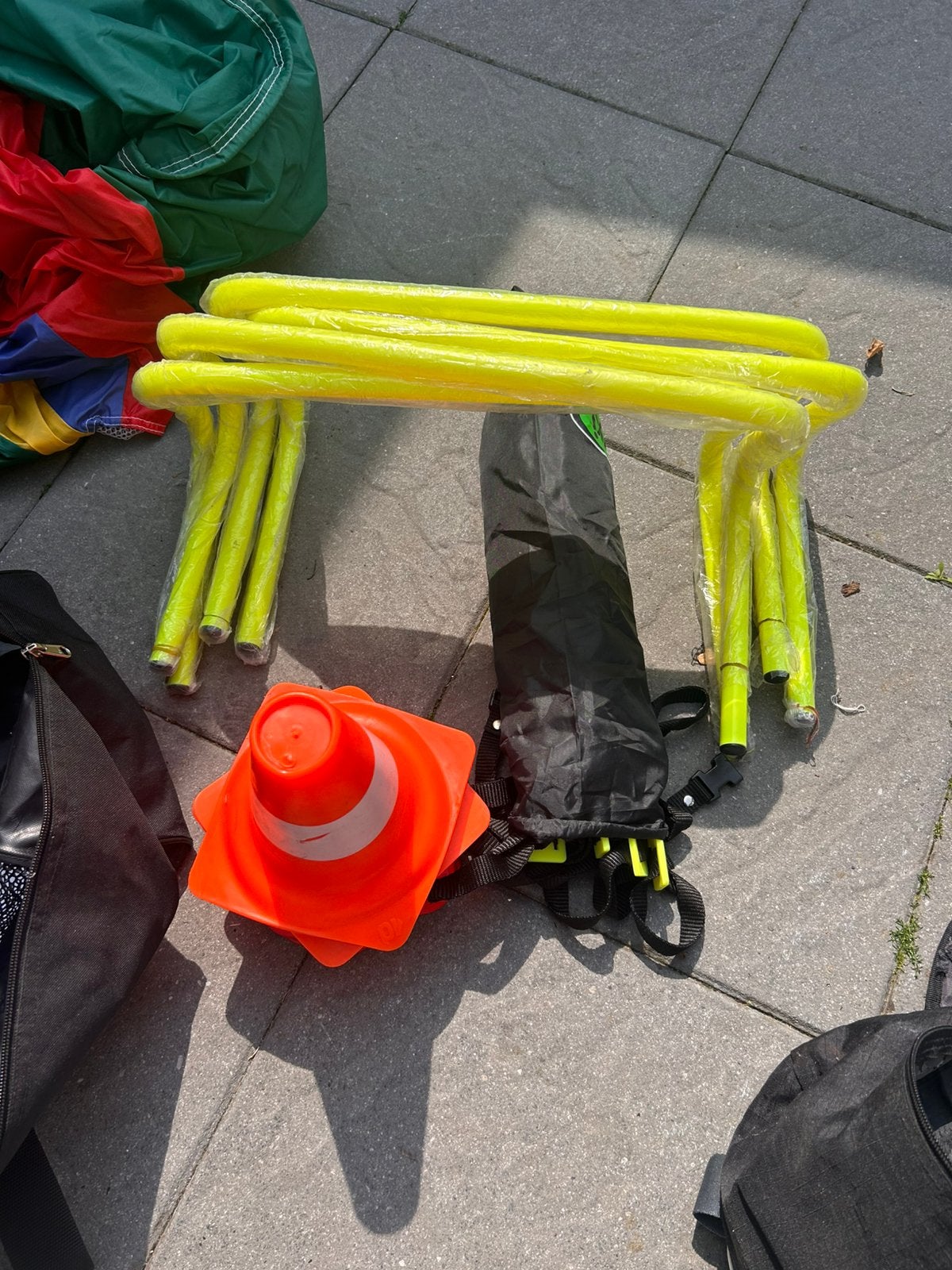 Sport tas met hekjes, Ophalen of Verzenden, Zo goed als nieuw