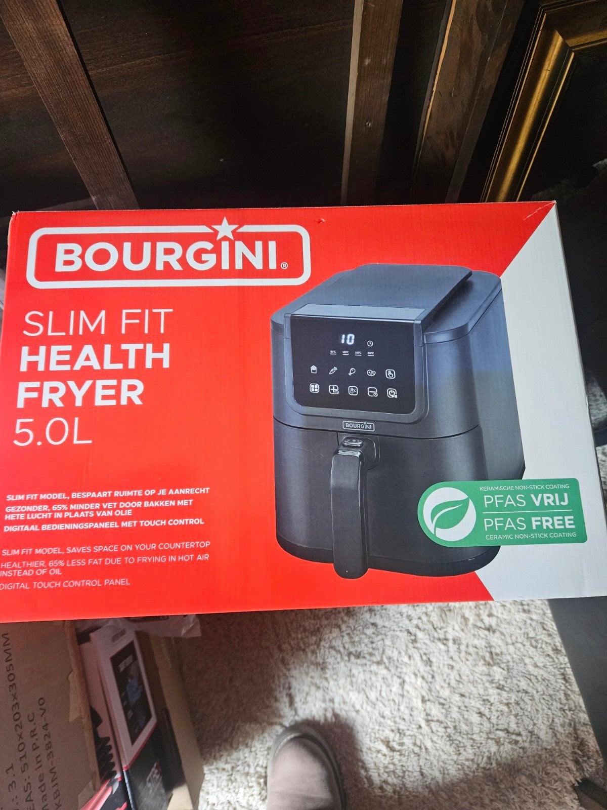 bourgini Airfryer, Ophalen, Nieuw, Airfryer