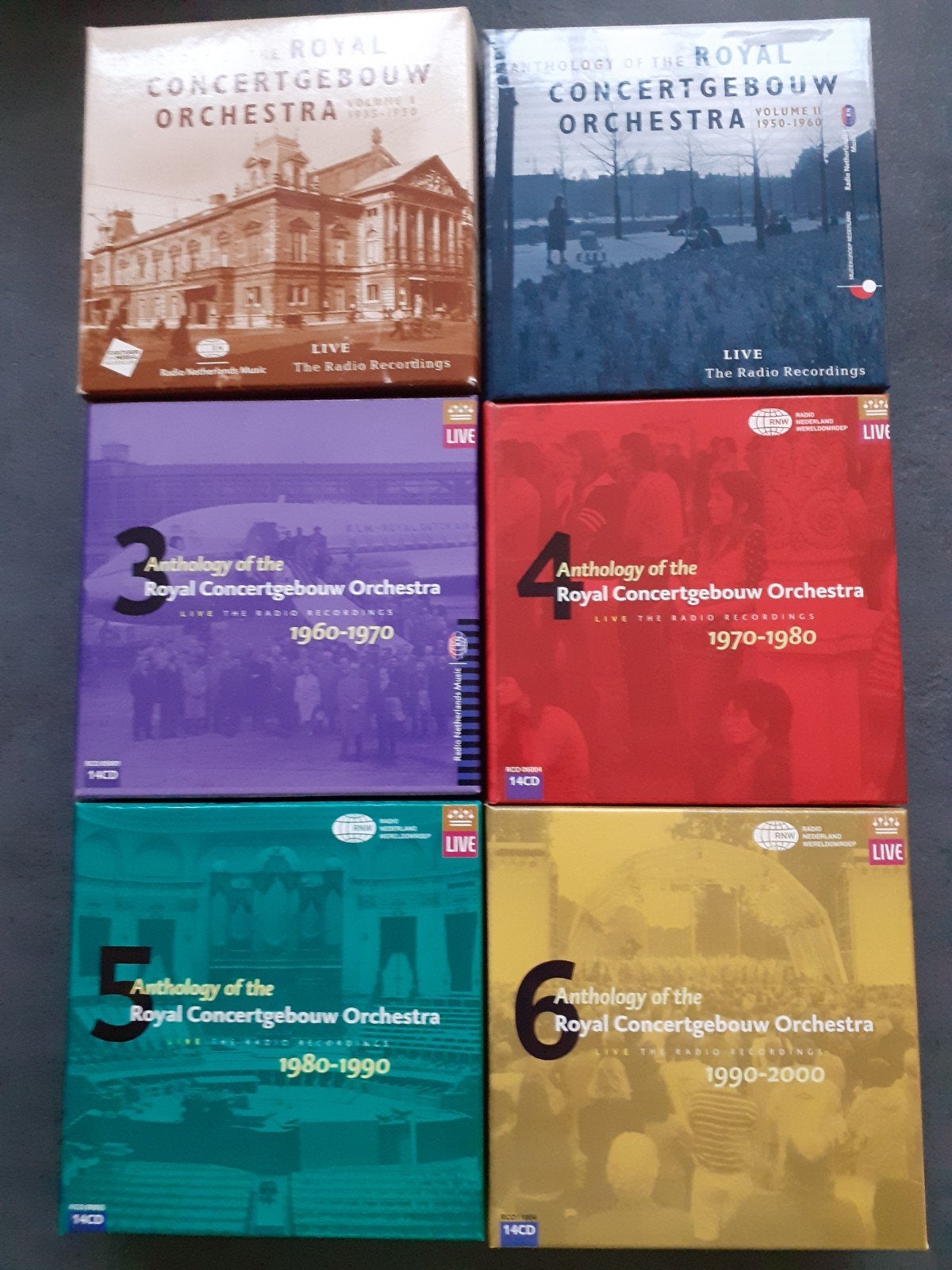 Concertgebouworkest radio-opnamen 1935-2000, Cd's en Dvd's, Vinyl | Klassiek, Ophalen of Verzenden, Zo goed als nieuw, Overige formaten