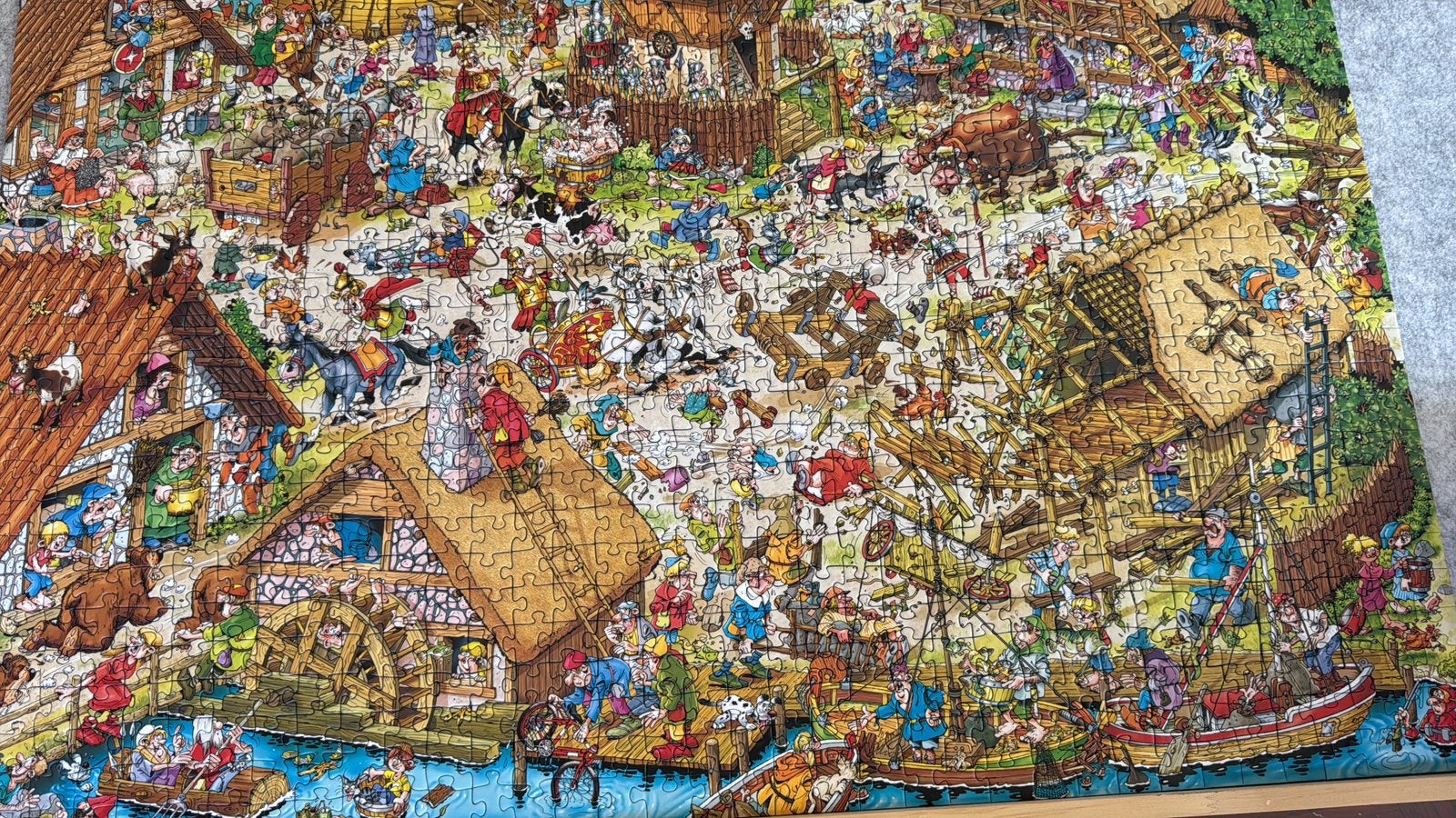Leuke puzzel, Ophalen, 500 t/m 1500 stukjes, Zo goed als nieuw
