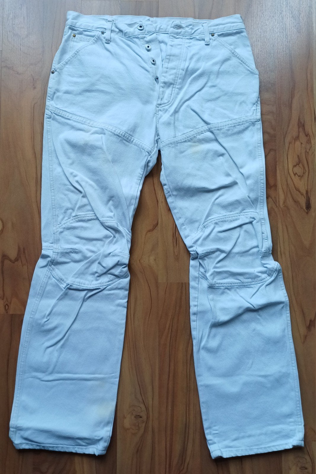 Vintage G-Star Elwood Jeans W33 L34, Kleding | Heren, Ophalen, G-Star Raw, Wit, W33 - W34 (confectie 48/50)