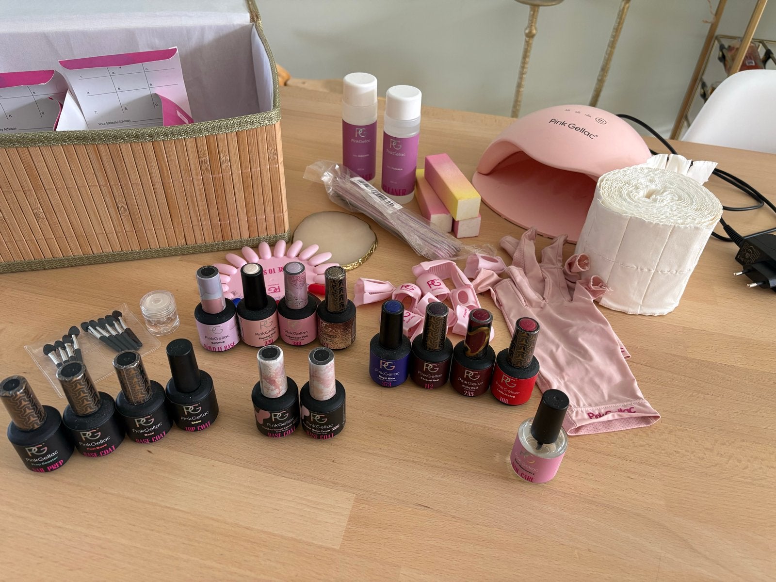 Pink Gellac starterspakket met veel extra's, Ophalen, Gebruikt, Overige typen