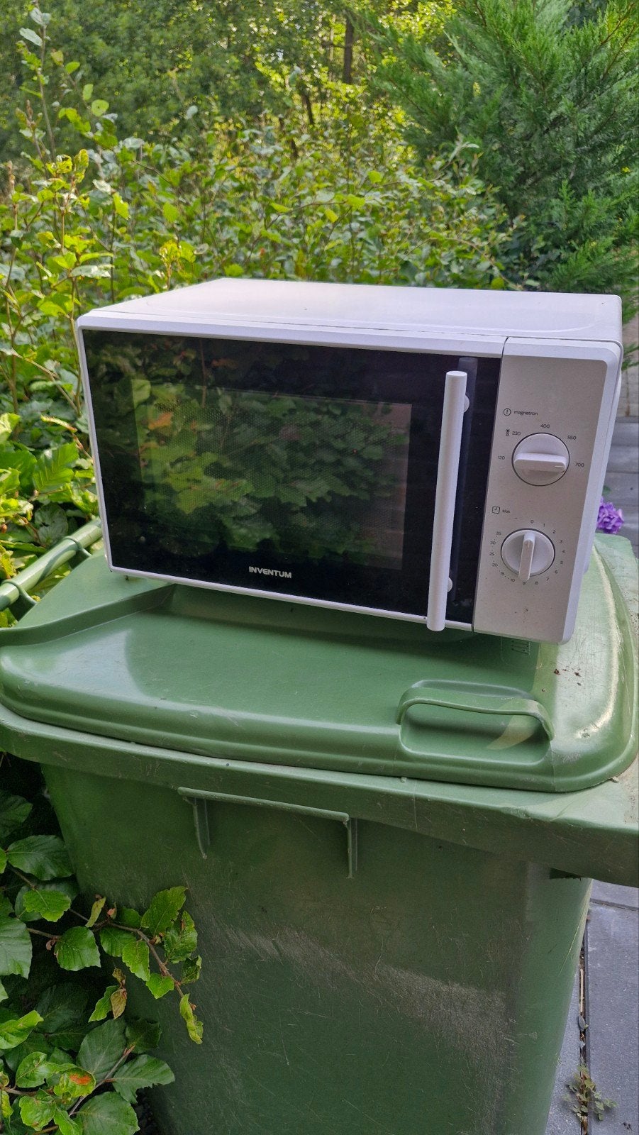 Inventum Magnetron Wit - Eenvoudig in gebruik voor senioren, Ophalen