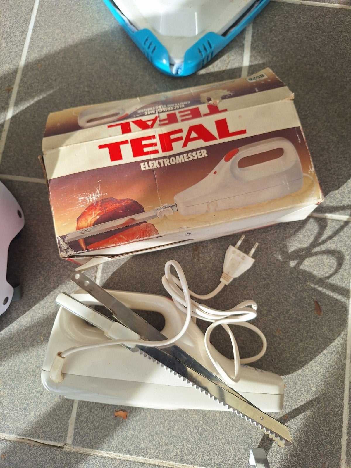 Tefal elektrisch broodmes - Vintage Elektrisch Mes, Ophalen