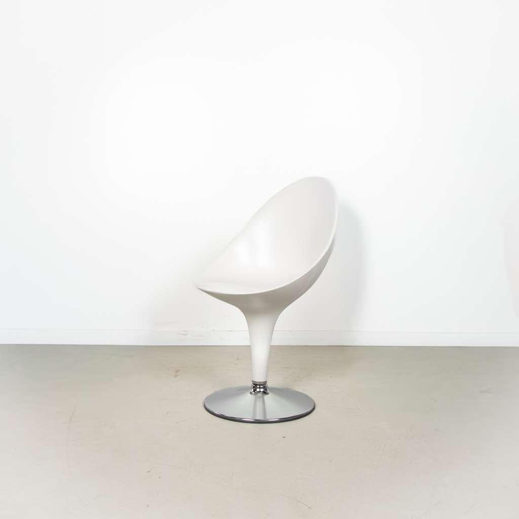 15x Magis Bombo Stoel Wit Kunststof - Chroom, Huis en Inrichting, Stoelen, Niet ingevuld, Gebruikt, Wit, Niet ingevuld