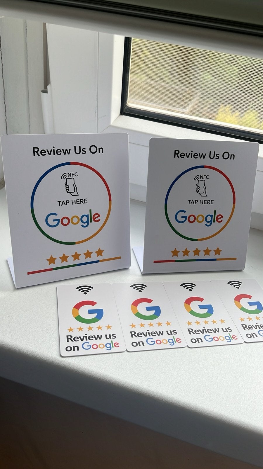 NFC Google Review Kaartjes, Ophalen of Verzenden, Nieuw