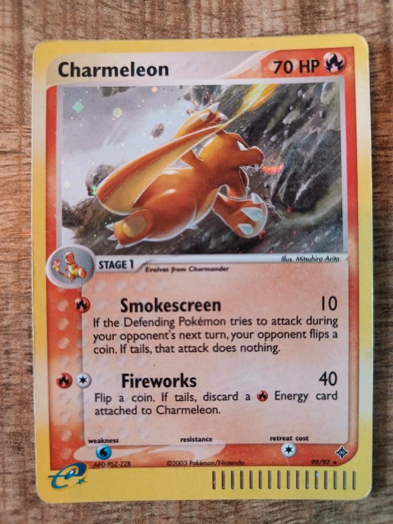 Bulk Pokemonkaarten incl. Charmeleon Pokemon Dragon, Ophalen of Verzenden, Zo goed als nieuw, Meerdere kaarten