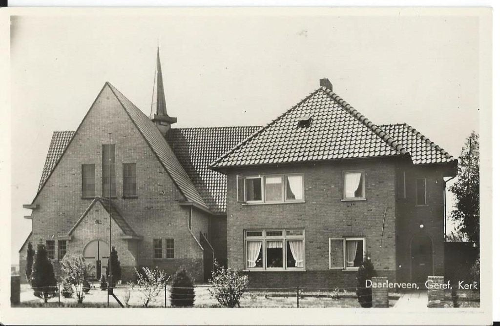 Daarlerveen, Geref.Kerk. Opruimingskaart, Verzamelen, Verzenden, 1940 tot 1960, Gelopen, Overijssel
