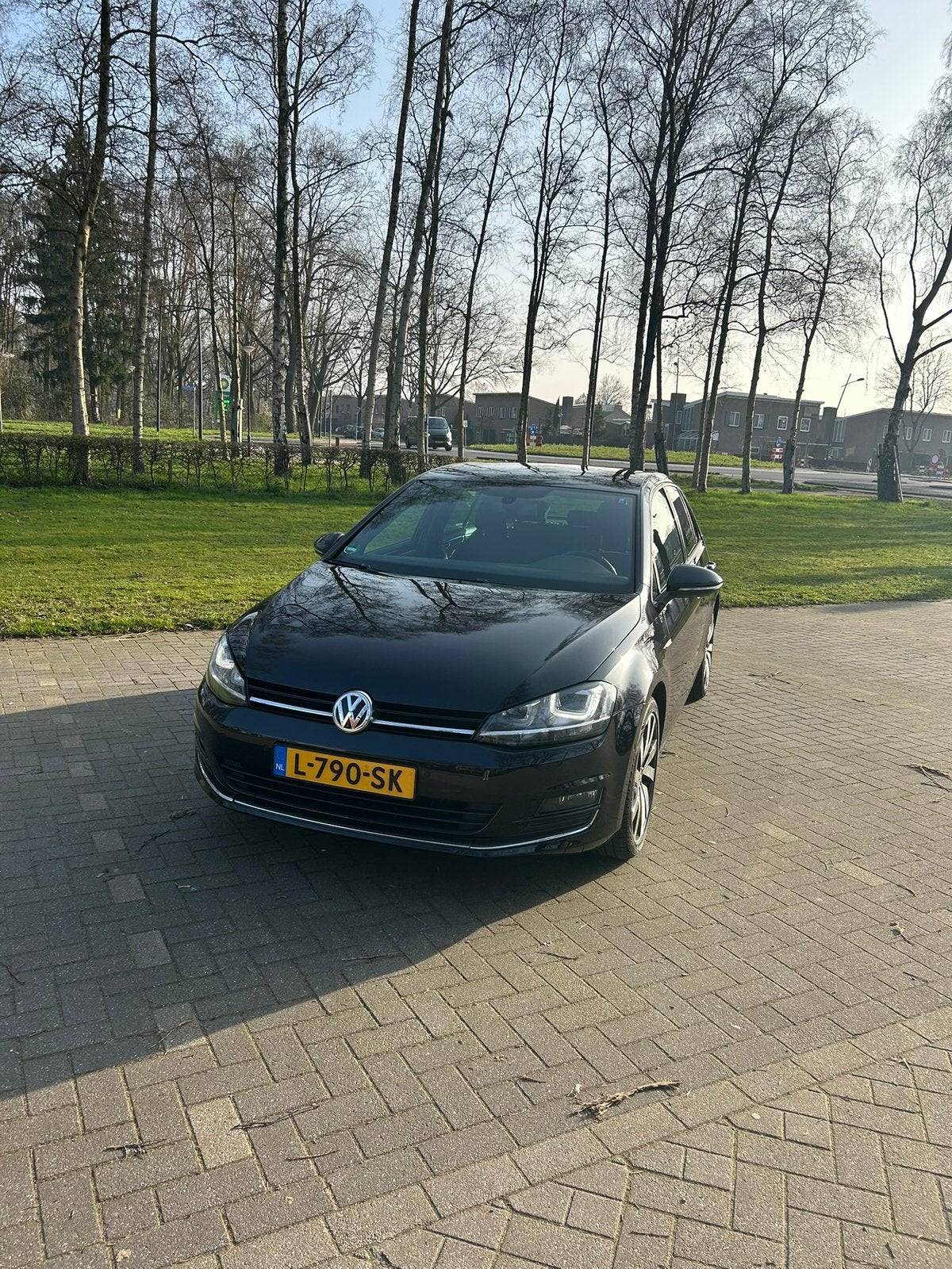 Volkswagen Golf 1.4 TSI 103KW DSG 2013 |stoelv|R-line|, 4 cilinders, Zwart, 650 kg, Geïmporteerd