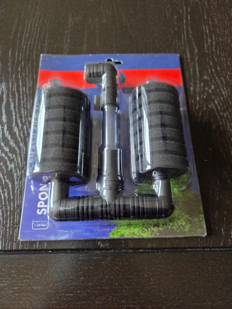 Te koop aangeboden dubbele sponsfilters., Ophalen of Verzenden, Nieuw
