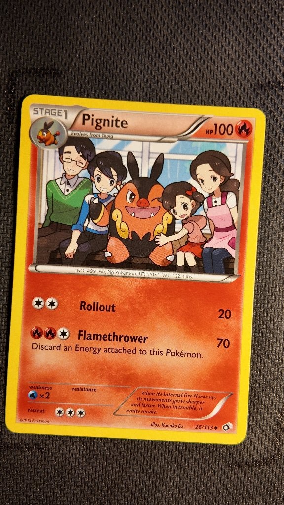 Pignite 26 Legendary Treasures | Pokemon kaart, Ophalen, Zo goed als nieuw, Losse kaart