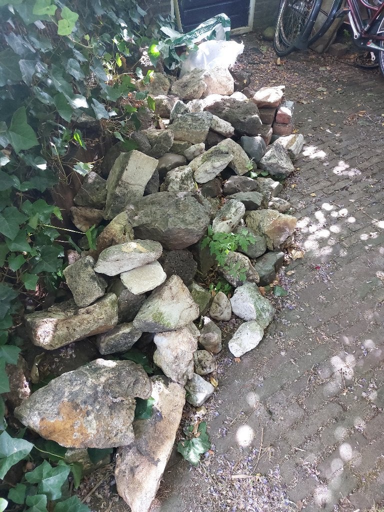 Rotsen/keien voor vijver en tuin., Tuin en Terras, Ophalen, Gebruikt, Overige typen