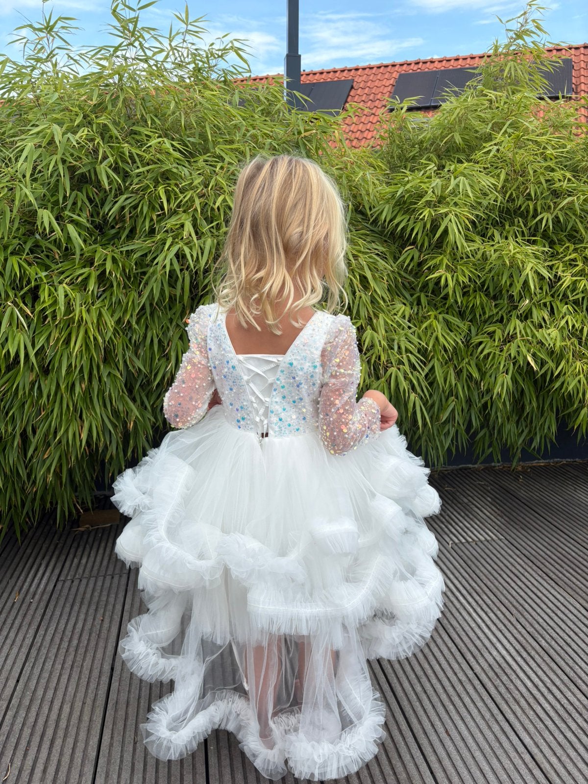 Bruidsmeisjes jurk . 1x gedragen ., Kleding | Dames, Trouwkleding en Trouwaccessoires, Ophalen of Verzenden, Zo goed als nieuw