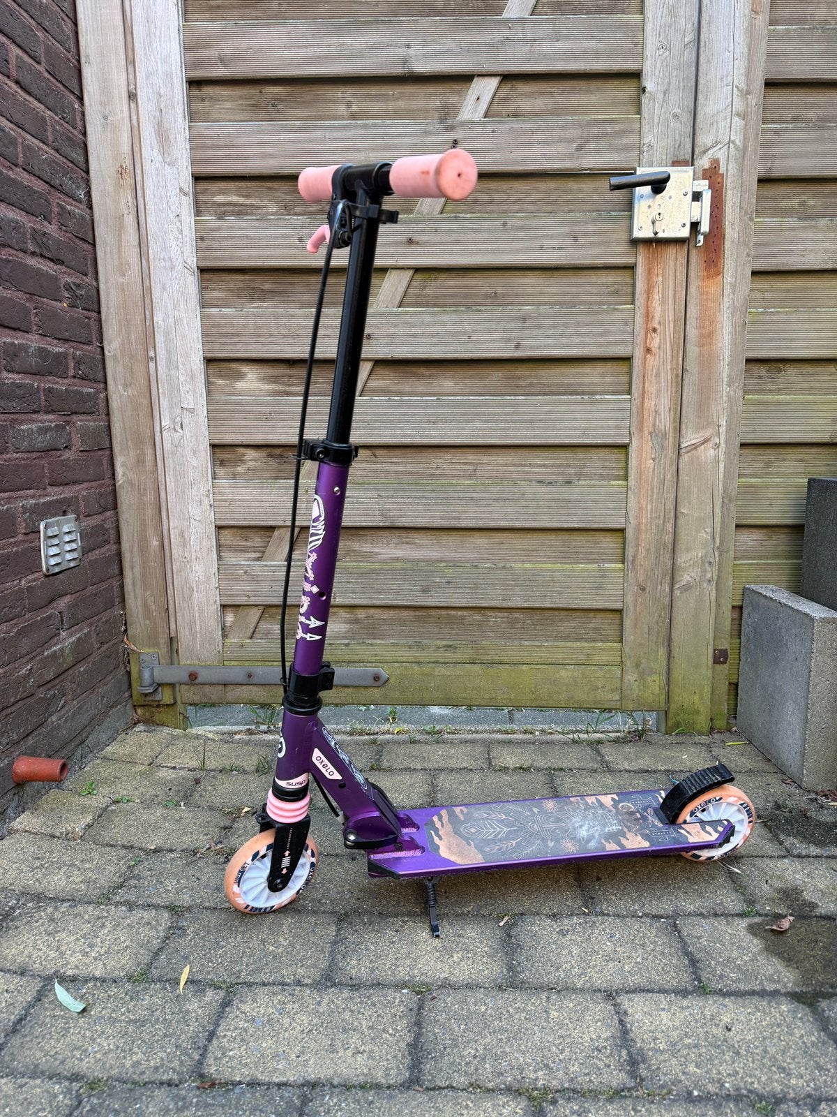 Step Oxelo, Fietsen en Brommers, Steps, Ophalen, Zo goed als nieuw, Gewone step