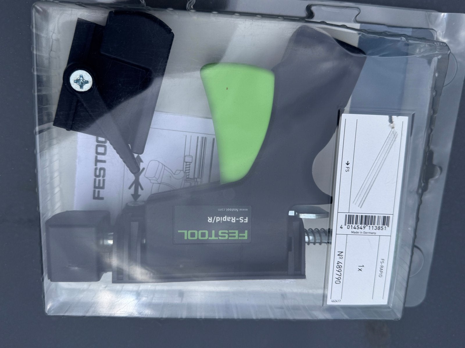Foto 5 van Festool 489790 Snelspanner voor FS / FS/2 - Nieuw