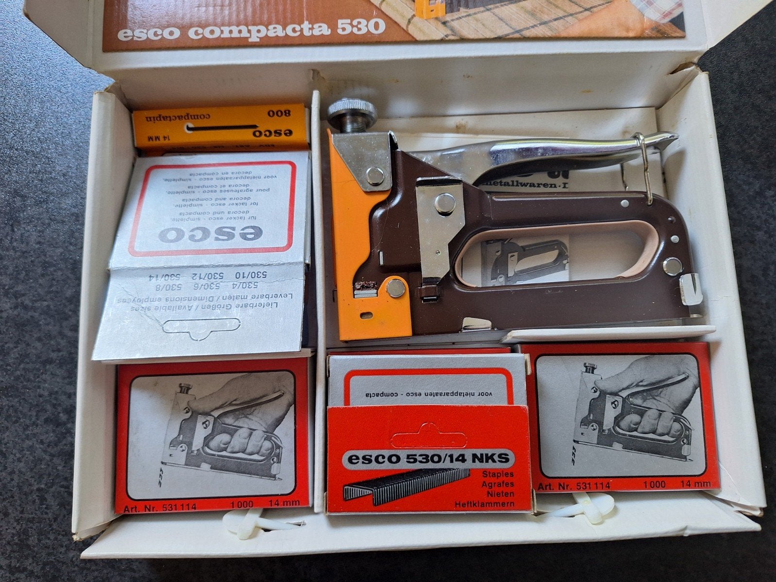 Esco Compacta 530 tacker, Ophalen of Verzenden, Nieuw, Overige typen, Overige merken