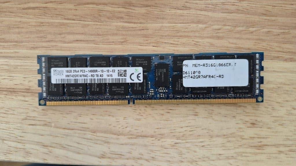 SK Hynix 16GB DDR3 1866MHz, SK Hynix Inc., Server, SK hynix Europe GmbH, Frankfurter Strasse 15, 65760 Eschborn, Duitsland, DDR3