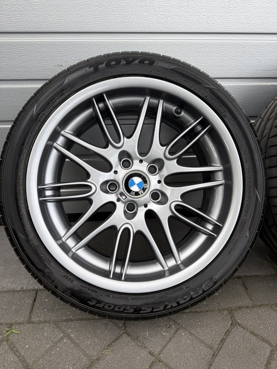orig. 18 " BMW M5 5 serie E39 E38 E34 style 65 velgen banden, Auto-onderdelen, 18 inch, Gebruikt, -, 275 mm