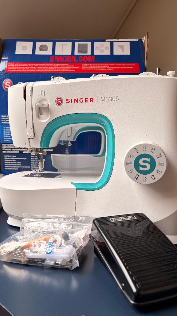 Singer M3305 sewing machine, Ophalen