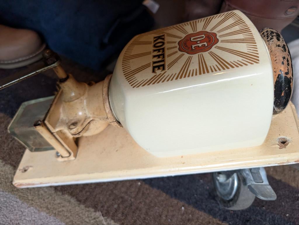Vintage Douwe Egberts Koffiemolen - Wandmodel, Ophalen of Verzenden