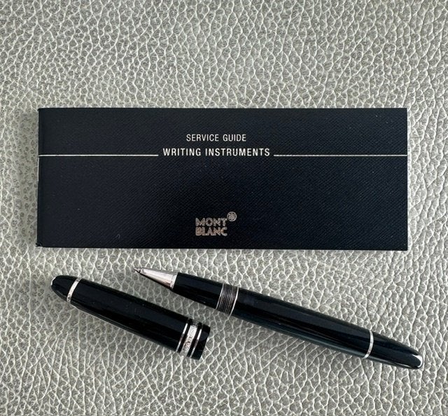 Montblanc Platinum Plated LeGrand Rollerbal, Verzamelen, Pennenverzamelingen, Ophalen, Gebruikt, Overige typen, Mont Blanc
