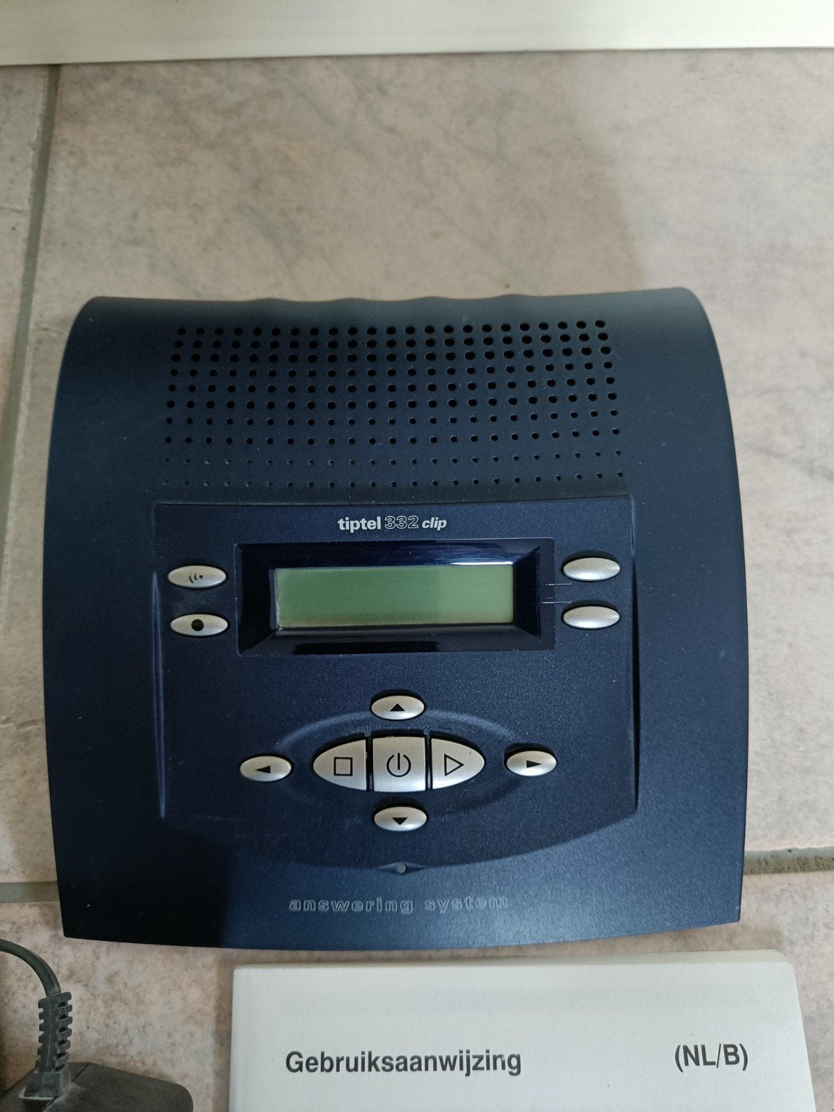 Tiptel 332 clip telefoon beantwoorder antwoordapparaat., Ophalen of Verzenden