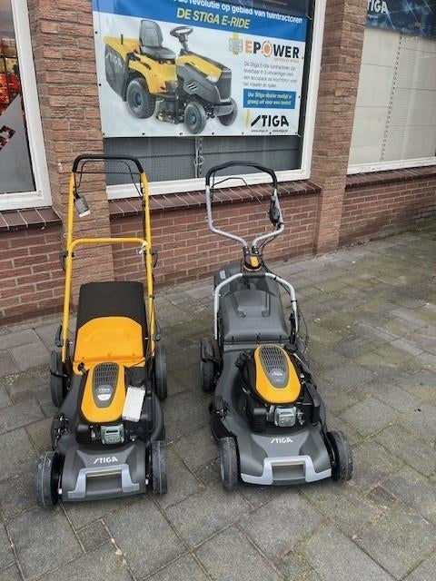 Stiga duwmaaiers, Tuin en Terras, Cirkelmaaier, Versnellingen, STIGA, Nieuw