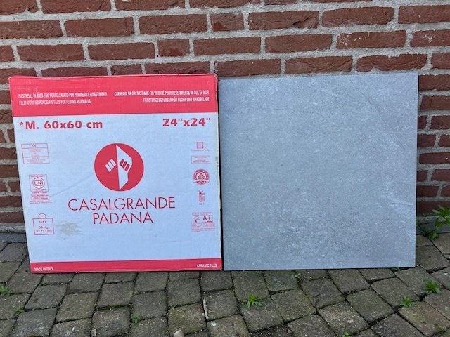 Prachtige keramieken vloertegels., Ophalen, 60 cm of meer, Nieuw, 10 m² of meer