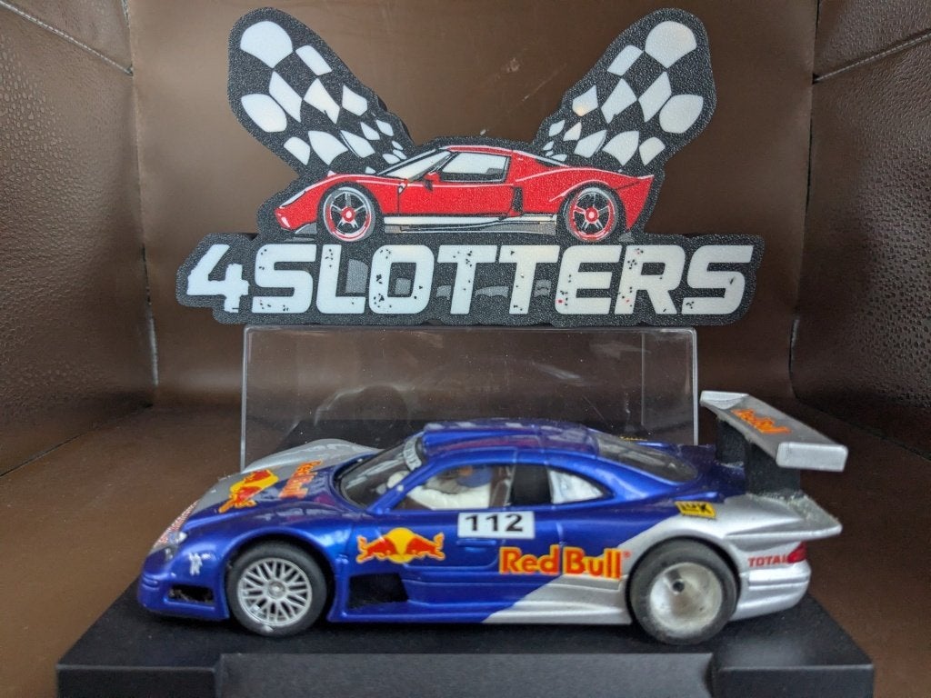 Ninco Mercedes CLK GTR Customised Red Bull*USED*, Ophalen of Verzenden, Elektrisch, Overige merken