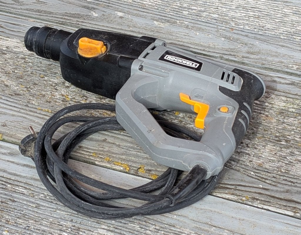 Boorhamer Rockwell, Ophalen, Zo goed als nieuw, 600 watt of meer, Boor- en/of Breekhamer