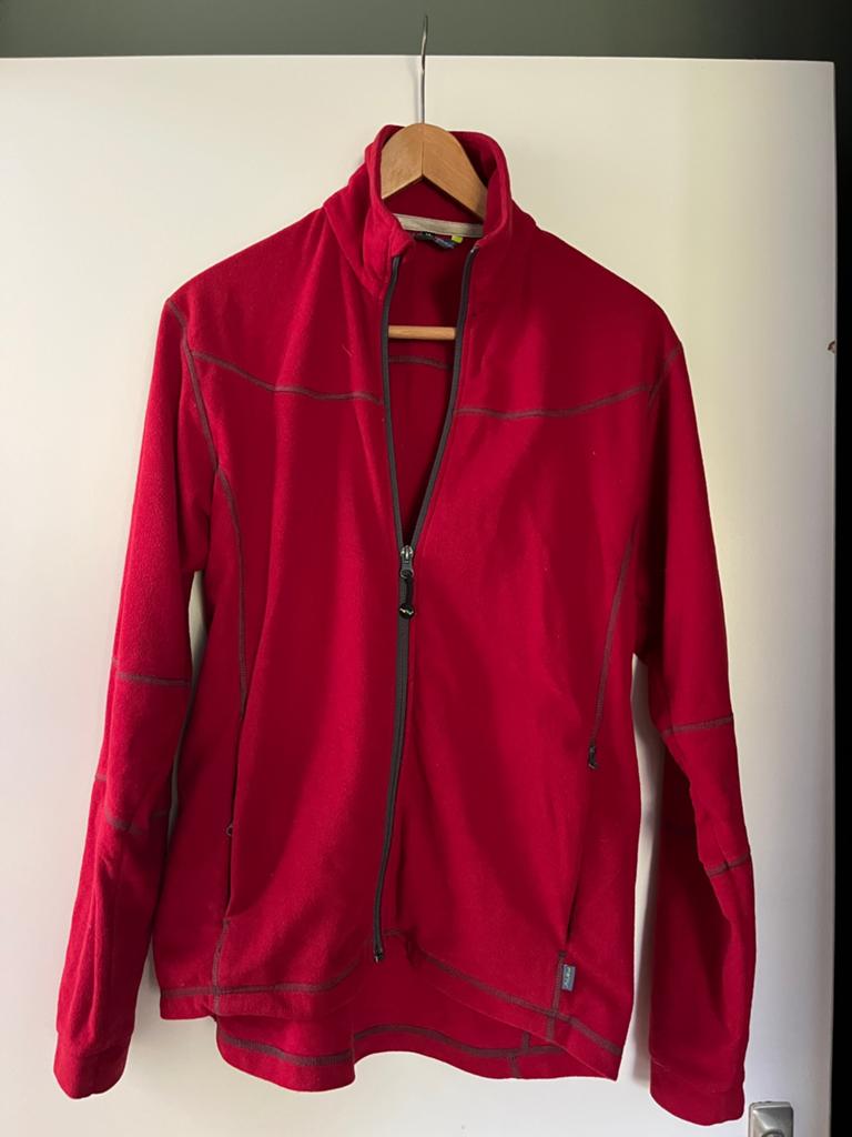Meru fleece vest, maat M, Ophalen of Verzenden, Gedragen, Maat 48/50 (M), Rood