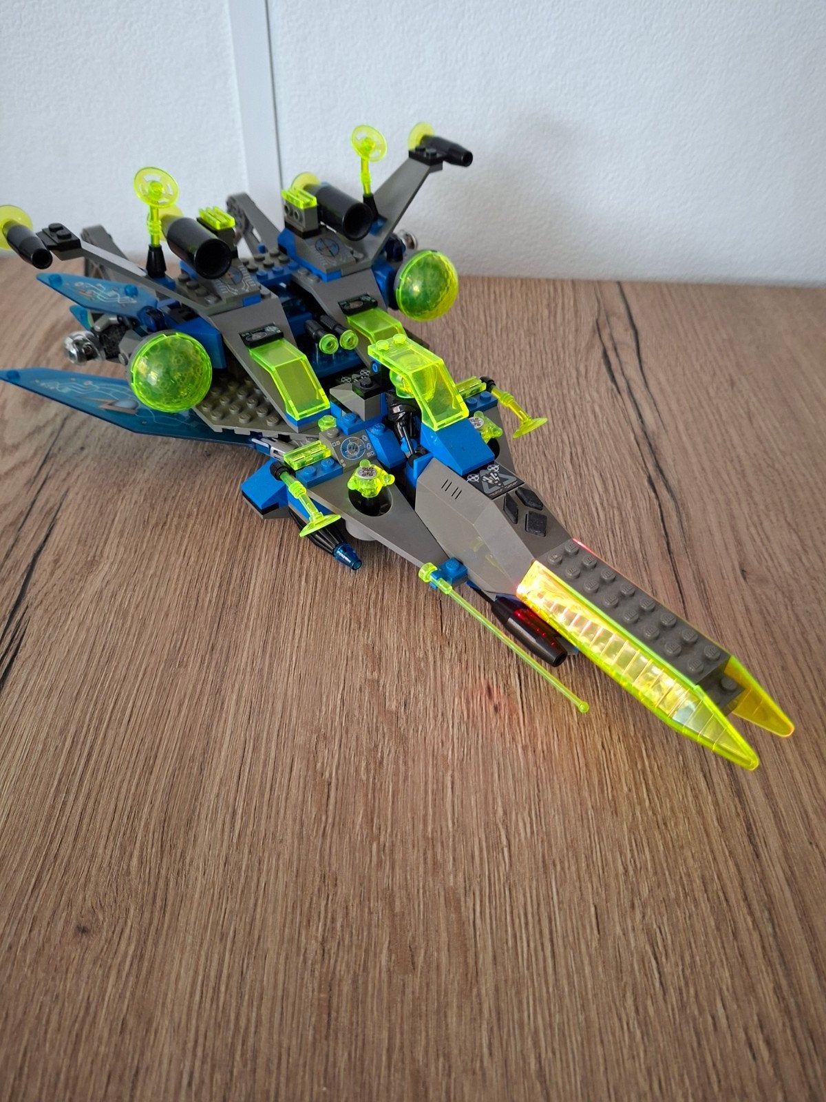 Lego System 6959: Alien ruimteschip met instructies, Ophalen, Lego, Compleet, Zo goed als nieuw