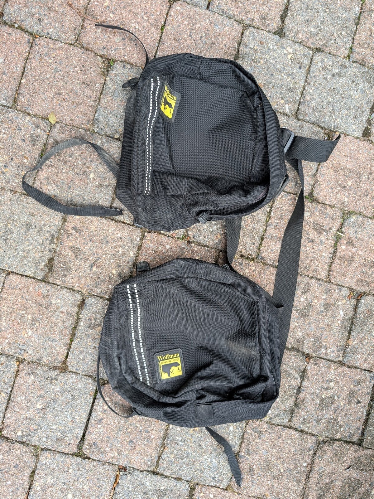 Wolfman tank panniers  (motorfiets), Ophalen of Verzenden, Gebruikt