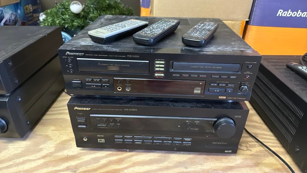 pioneer versterker met cd spelers VSX-609RDS, Ophalen, Losse componenten, Pioneer, A