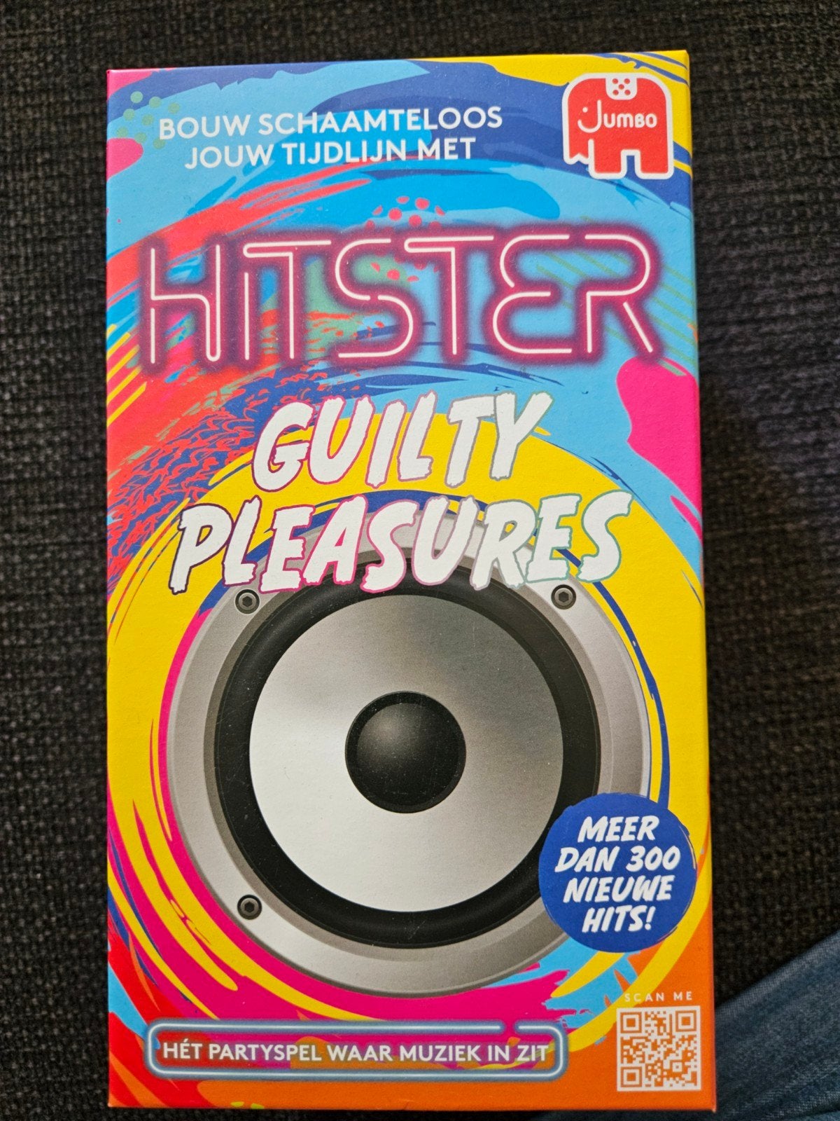 Hitster Guilty pleasures nieuw, Vijf spelers of meer, Ophalen, Nieuw, Jumbo