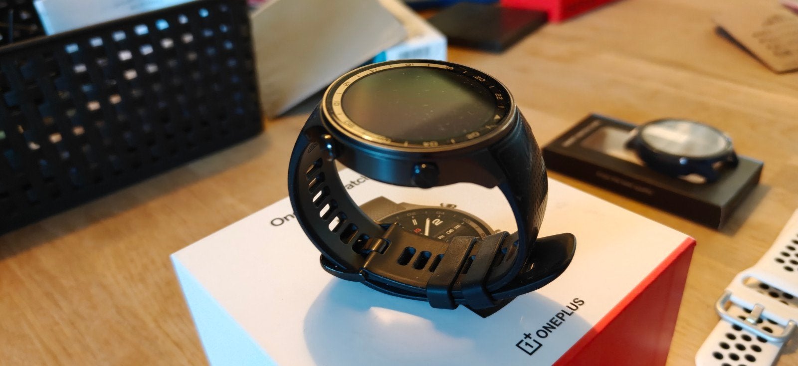 OnePlus Watch 2R Zwart - Zo goed als nieuw, Zwart, Ophalen of Verzenden, Zo goed als nieuw, OnePlus