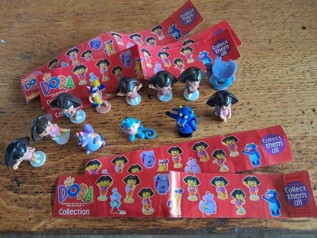 GEEN ferrero serie  dora compleet met bpz`s  8,50, Verzamelen, Ophalen of Verzenden, Zo goed als nieuw