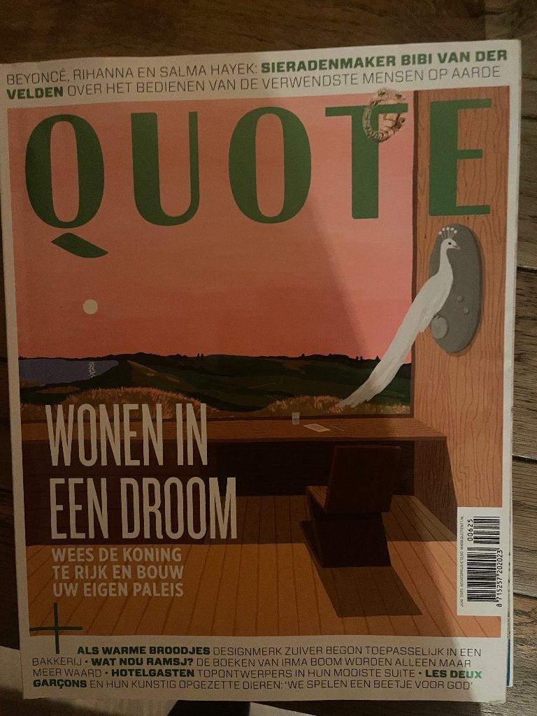 Quote, Ophalen of Verzenden, Zo goed als nieuw, Muziek, Film of Tv