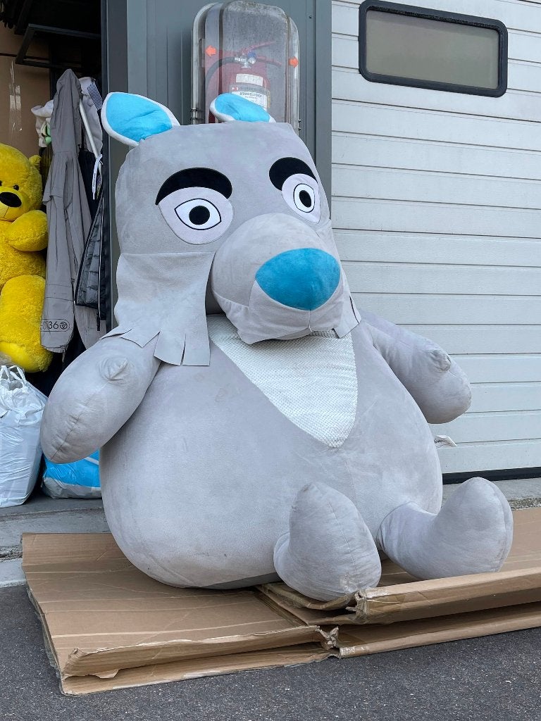 Fabeltjeskrant XXL knuffel 150 cm: Bor, Lowieke, Mr. de Uil, Ophalen, Overige merken, Overige karakters, Overige typen