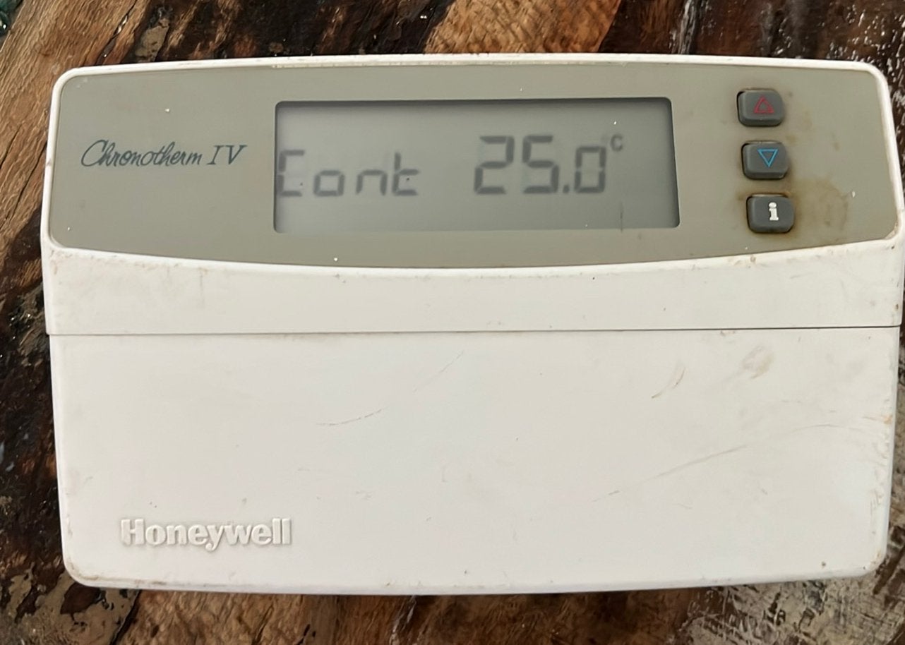 Honeywell Chronotherm IV Thermostaat, Ophalen of Verzenden, Gebruikt